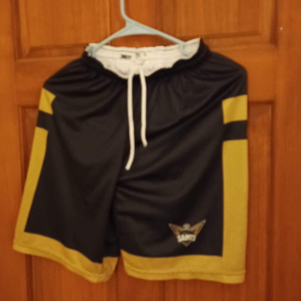 Saints Boys Shorts Size 10/12.